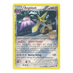 XY Base Set 85/146 Aegislash (Regional League Promo)