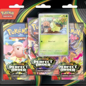 ME Perfect Order 3 Pack Blister Chikorita