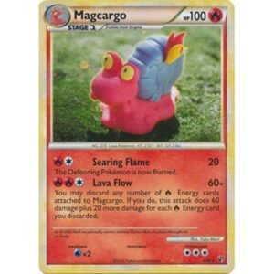 HS Undaunted 6/90 Magcargo (Cosmo Holo)