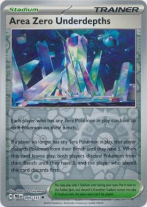 SV Prismatic Evolutions 094/131 Area Zero Underdepths (Reverse Holo)
