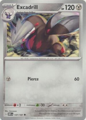 SV Obsidian Flames 147/197 Excadrill