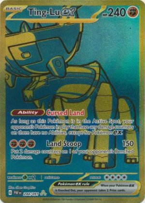 SV Paldean Fates 244/091 Ting-Lu ex (Hyper Rare)