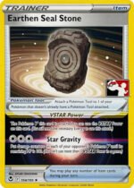 SWSH Silver Tempest 154/195 Earthen Seal Stone (Prize Pack League Promo Non-Holo)