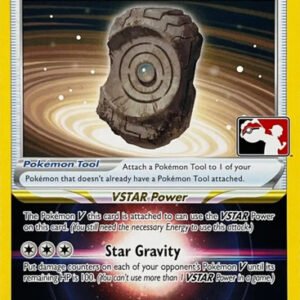 SWSH Silver Tempest 154/195 Earthen Seal Stone (Prize Pack League Promo Non-Holo)