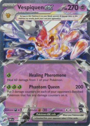 SV Obsidian Flames 096/197 Vespiquen ex (Half Art)