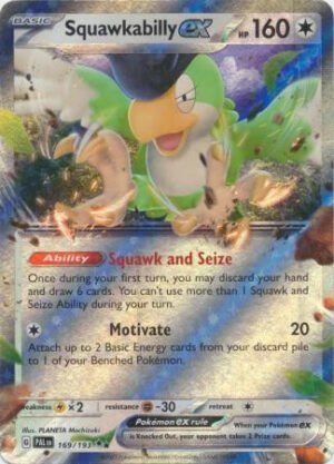 SV Paldea Evolved 169/193 Squawkabilly ex (Half Art)