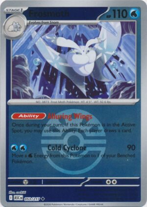 ME Ascended Heroes 053/217 Frosmoth (Reverse Holo BALL SYMBOL)