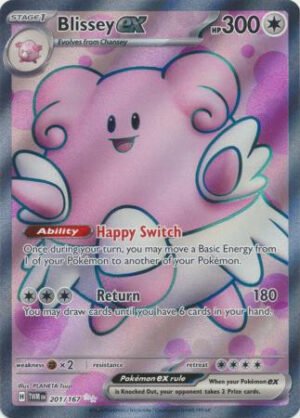 SV Twilight Masquerade 201/167 Blissey ex (Full Art)