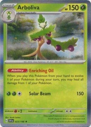 Scarlet & Violet (Base Set) 023/198 Arboliva (Holo)
