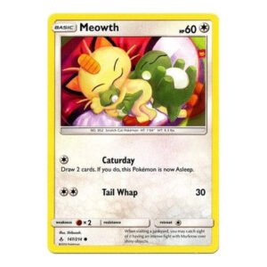 SM Unbroken Bonds 147/214 Meowth