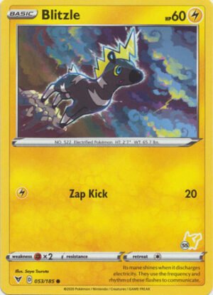 Vivid Voltage 053/185 Blitzle (Pikachu Symbol 55)