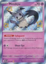 SV Paldean Fates 160/091 Mimikyu (Holo Shiny)