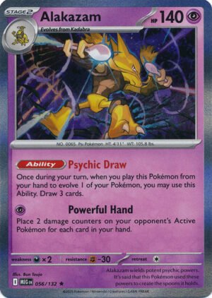 Mega Evolution 056/132 Alakazam (Holo)