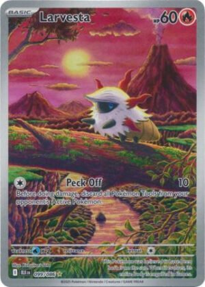 SV Black Bolt 099/086 Larvesta (Illustration Rare)