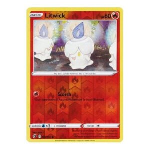 Rebel Clash 031/192 Litwick (Reverse Holo)