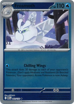 Mega Evolution 043/132 Frosmoth (Reverse Holo)