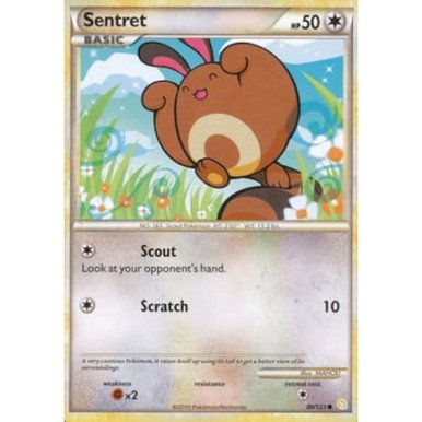 HeartGold & SoulSilver 80/123 Sentret