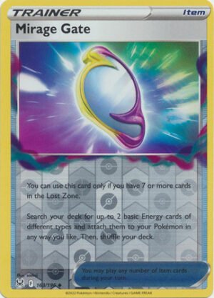 SWSH Lost Origin 163/196 Mirage Gate (Reverse Holo)