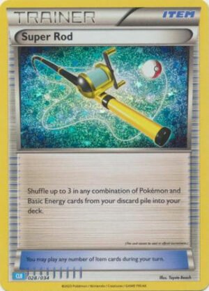 TCG Classic Collection: Blastoise Deck 028/034 Super Rod (Holo)