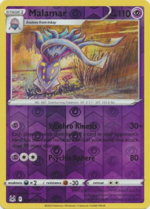 SWSH Lost Origin 078/196 Malamar (Reverse Holo)
