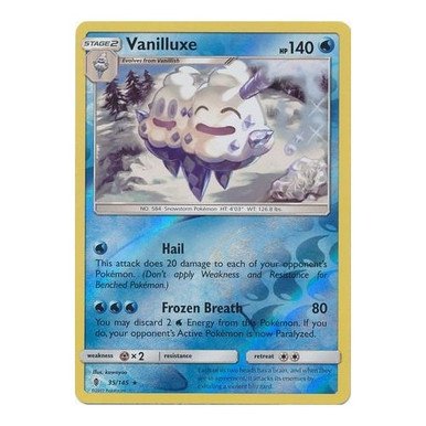 SM Guardians Rising 35/145 Vanilluxe (Reverse Holo)