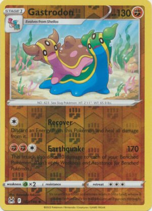 SWSH Lost Origin 102/196 Gastrodon (Reverse Holo)