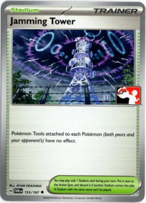 SV Twilight Masquerade 153/167 Jamming Tower (Prize Pack League Promo Non-Holo)