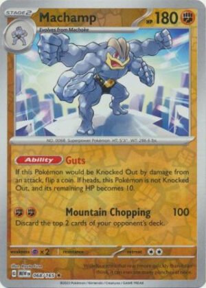 Scarlet & Violet 151 068/165 Machamp (Reverse Holo)