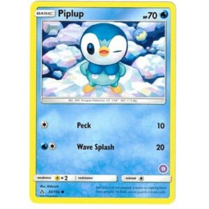 SM Ultra Prism 32/156 Piplup (Trainer Kit Alolan Sandslash #11)