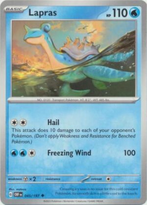 SV Obsidian Flames 045/197 Lapras