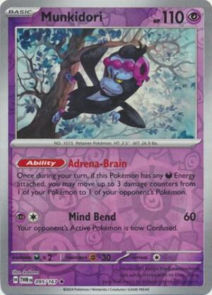 SV Twilight Masquerade 095/167 Munkidori (Reverse Holo)