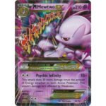 XY Break Through 064/162 M Mewtwo EX (Half Art Mega)