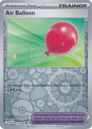 SV Black Bolt 079/086 Air Balloon (Reverse Holo)