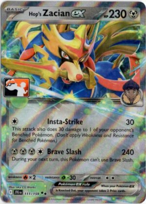 SV Journey Together 111/159 Hop's Zacian ex (Prize Pack League Promo)