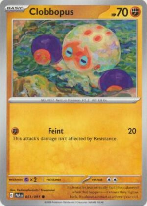 SV Paldean Fates 051/091 Clobbopus