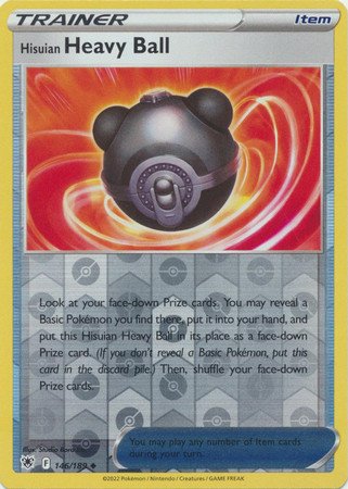 Astral Radiance 146/189 Hisuian Heavy Ball (Reverse Holo)