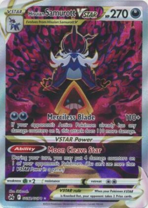 Crown Zenith GG52/GG70 Hisuian Samurott VSTAR (Full Art)