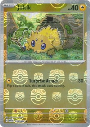 SV White Flare 033/086 Joltik (MASTER BALL Reverse Holo)