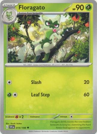 Scarlet & Violet (Base Set) 014/198 Floragato