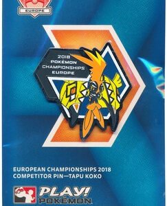 Europe Championships 2018 Tapu Koko Pin Bagde