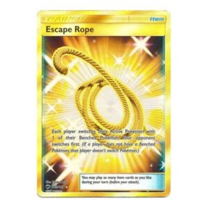 SM Burning Shadows 163/147 Escape Rope (Secret Rare)