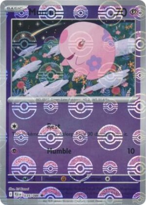 SV Black Bolt 035/086 Munna (POKE BALL Reverse Holo)
