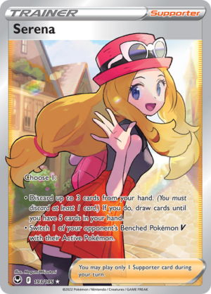 SWSH Silver Tempest 193/195 Serena (Full Art)