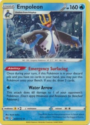 Brilliant Stars 037/172 Empoleon (Cosmo Holo)