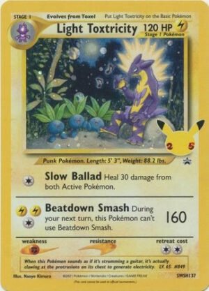 Sword & Shield Promo SWSH137 Light Toxtricity