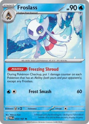 SV Twilight Masquerade 053/167 Froslass (Non-Holo)