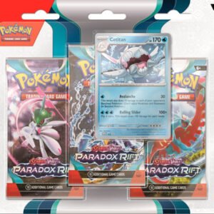 Scarlet and Violet Paradox Rift 3 Pack Blister Cetitan