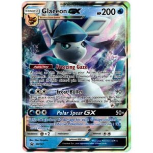 Sun & Moon Promo SM147 Glaceon GX (Half Art)