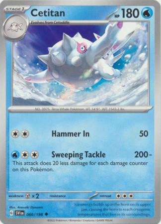 Scarlet & Violet (Base Set) 060/198 Cetitan