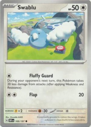 SV Obsidian Flames 169/197 Swablu